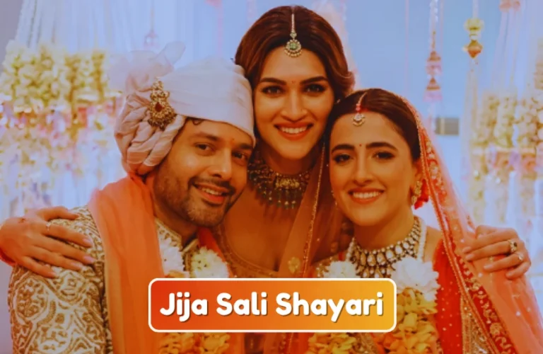 Jija Sali Shayari