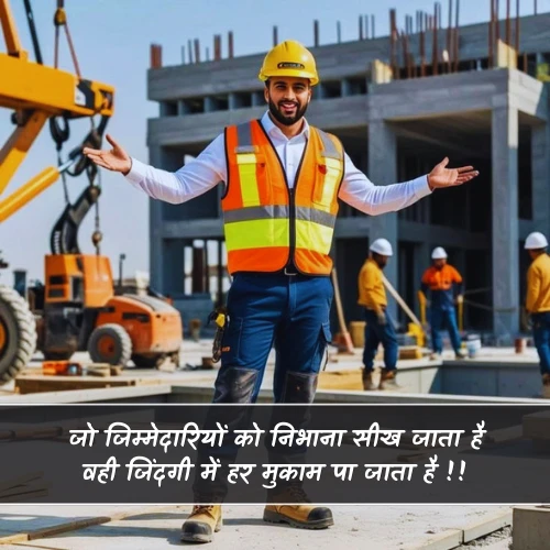 Jimmedari Shayari on Life