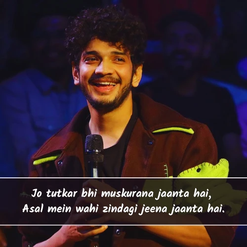 Munawar Faruqui Shayari in English Munawar Faruqui Shayari in English