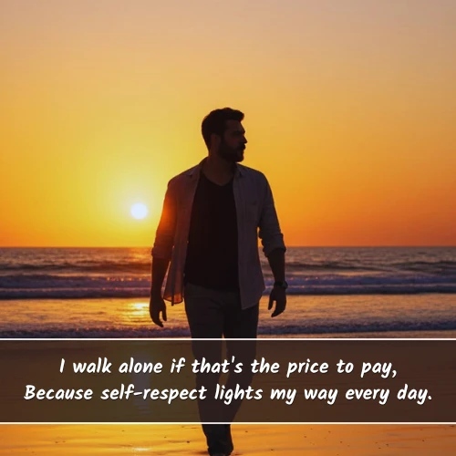 Self Respect Shayari in English Self Respect Shayari in English