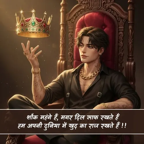 Attitude Badshah Shayari