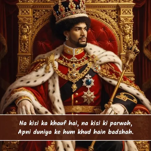 Badshah Shayari English
