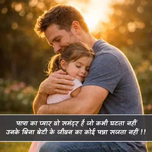 Beti Papa Ke Liye Shayari