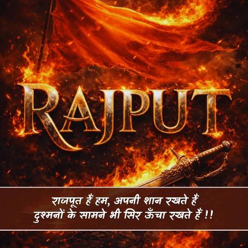 Rajput Shayari Attitude