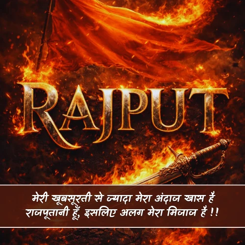 Rajput Shayari For Girl
