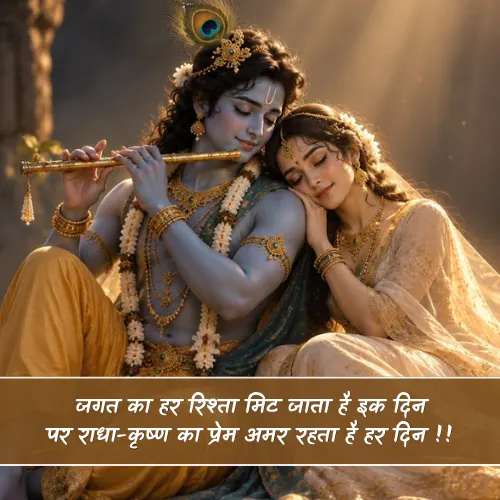 Radha Krishna Shayari in Hindi